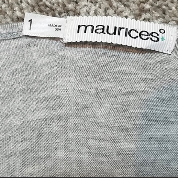 Maurices Ruffle Hem Lace Top - Picture 4 of 6